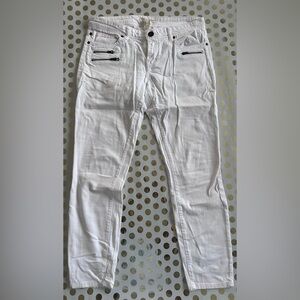 Life in Progress Women's White Jeans